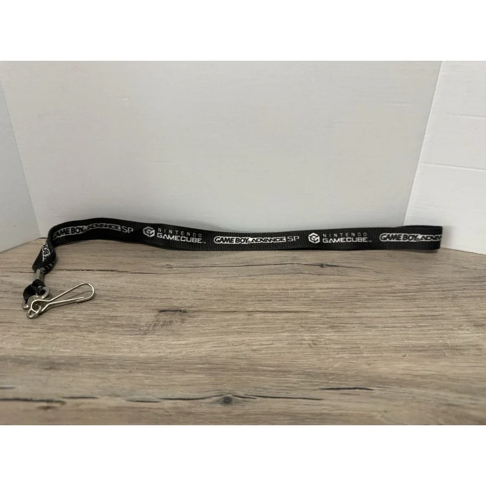 NINTENDO E3 EXCLUSIVE LANYARD BADGE HOLDER GAMECUBE GAMEBOY ADVANCE SP DBL SIDED